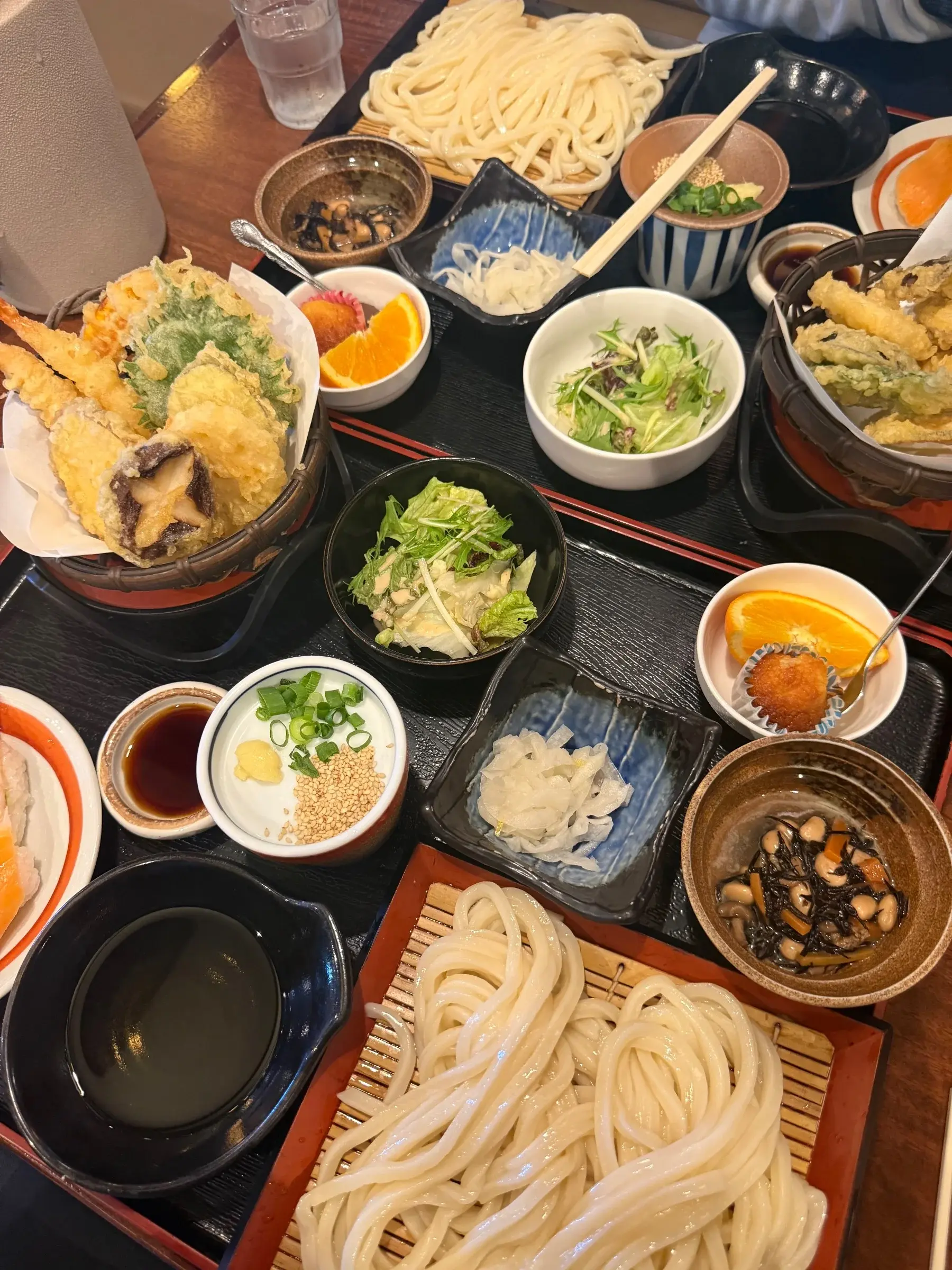 Amazing udon set in higashihiroshima (all this for ~$10 each)